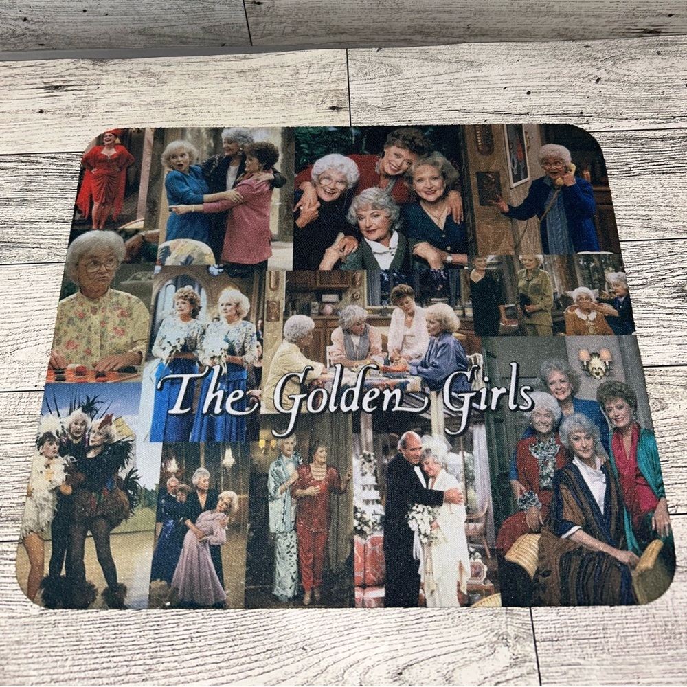 The Golden Girls Collage Computer Mouse Pad